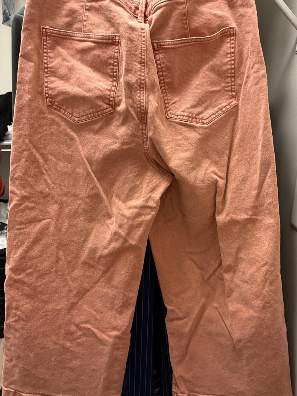 Ann Taylor Wide Leg Crop Jeans - Size 12